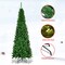 Costway 6.5ft Pre-Lit Hinged Pencil Christmas Tree 250 White Lights